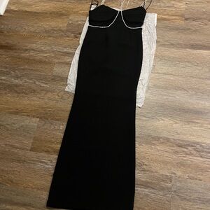 Elegant Black Evening Dress